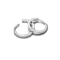 Orecchini Pandora Donna Pavé in Argento Cubic Zirconia 294649C01 - 294649C01